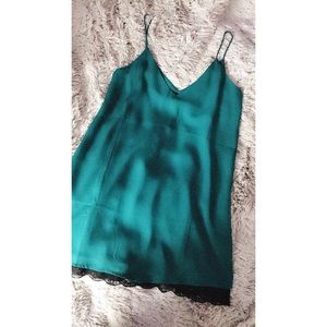 Emerald Slip Dress